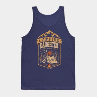 Camping Daughter Tank Top